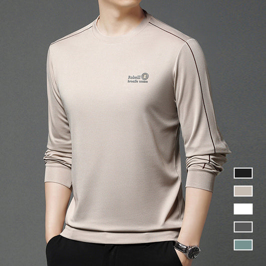 Men's Casual Crewneck Long Sleeve Sweatshirt