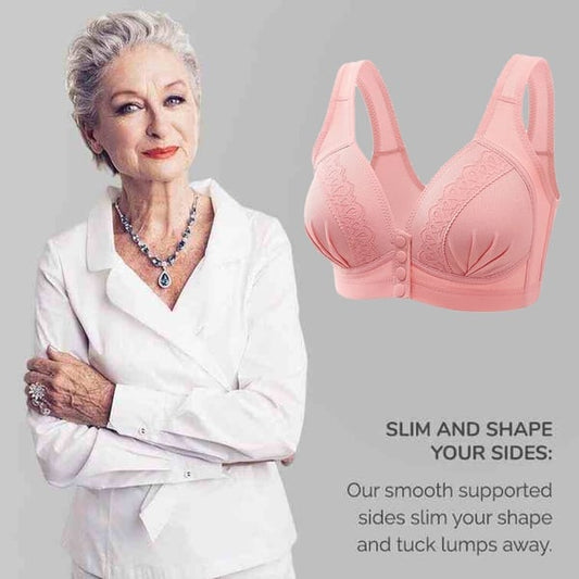 🔥Buy 2 Get 1 Free🔥-Front button Breathable skin-friendly cotton bra