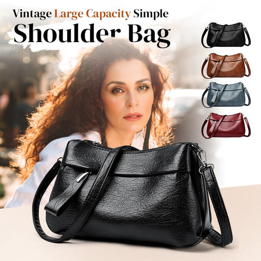 💥Hot Sales - 50% OFF🔥Vintage Large Capacity Simple Shoulder Bag