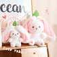 🍓 Hot 50% off 🍓 Strawberry Bunny Transformation Bunny 🎀 Fruit Doll Plush Toy 🐰