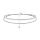🥰Dainty Layered Waterproof Anklet For