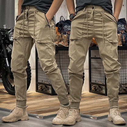 💥Limited time 50% off🔥2024 SPRING MEN'S DISTRESSED SLIM FIT BIKER PANTS
