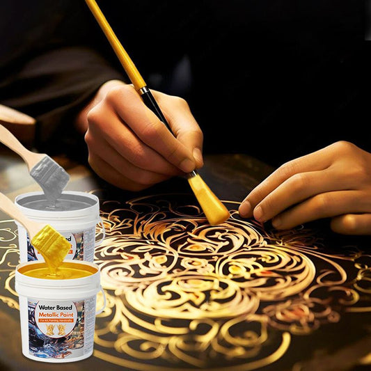 ❄️Winter Specials❄️Water Based Gold Leaf Paint For Art, Painting, Handcrafts