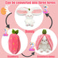 🍓 Hot 50% off 🍓 Strawberry Bunny Transformation Bunny 🎀 Fruit Doll Plush Toy 🐰