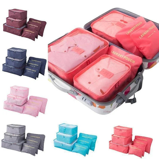 🥳50% OFF🔥6-piece Portable Luggage Packing Cubes