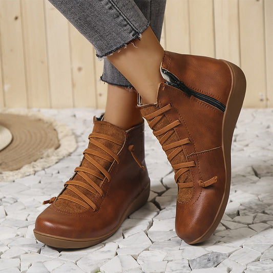 🔥Women's Comfortable Vintage Arch Support Ankle Boots 🔥One piece free shipping🔥