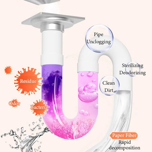 F🔥Multi-Use Powerful Anti-Clog Drain Cleaner Powder