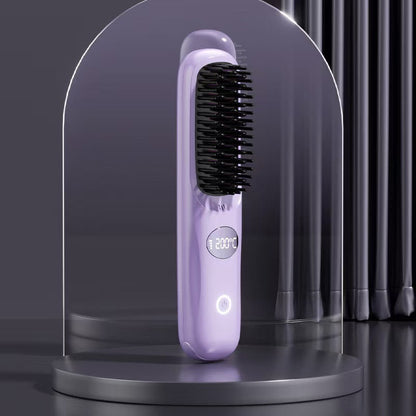 🎁2025 HOT SALE-49% OFF🔥Cordless hair straightener with LED display