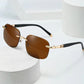 ✨LAST DAY SALE 67% OFF✨High Definition Rimless Protective Sunglasses
