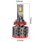 240W Double Copper Tube Car Headlight Bulb