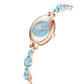 Womne's Colored Zircon Bracelet Watch