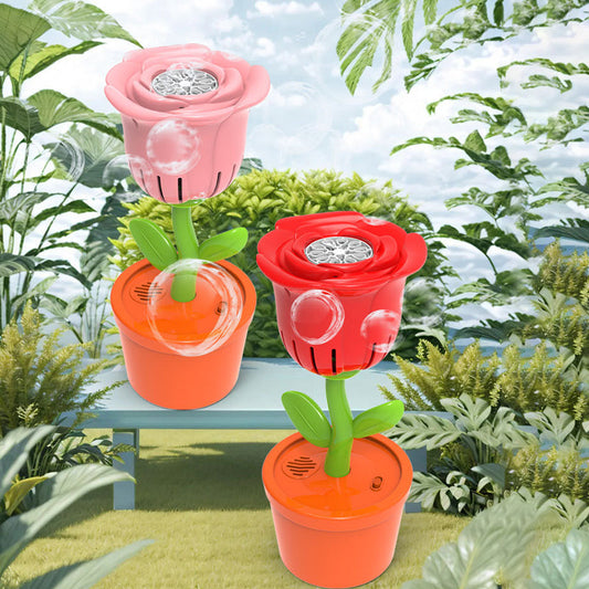 Sunflower Automatic Bubble Machine with Musical & Lights