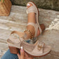 🔥Limited time direct drop of £21 (300 orders only) 🔥👡 Women's Chunky Heeled Sandals