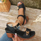 🔥Limited time direct drop of £21 (300 orders only) 🔥👡 Women's Chunky Heeled Sandals
