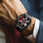 Men's Stainless Steel Car Rim Watch