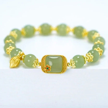 🎁A Touch of Serenity – Hetian Jade Bracelet, Perfect for Mature Elegance