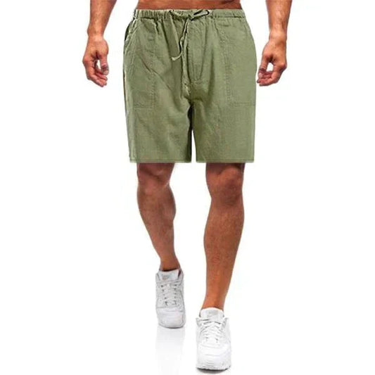 ☀️ Stay Cool, Stay Sharp - Men's Relaxed Linen Shorts ☀️