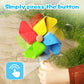 Automatic Pinwheel Bubble Wand with Light