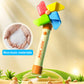 Automatic Pinwheel Bubble Wand with Light