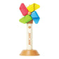 Automatic Pinwheel Bubble Wand with Light