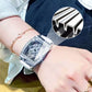 Rhinestone Accent Women's Fashion Watch
