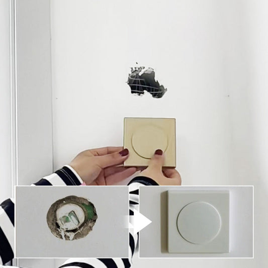Self-Adhesive Wall Hole Cover with Adhesive Backing