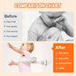Wall-Mounted Adjustable Foldable Anti-Slip Baby Shower Stand