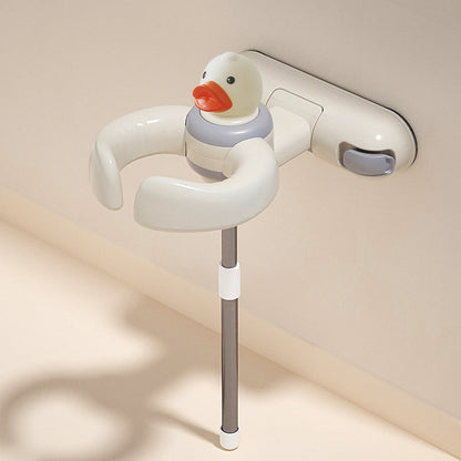 Wall-Mounted Adjustable Foldable Anti-Slip Baby Shower Stand